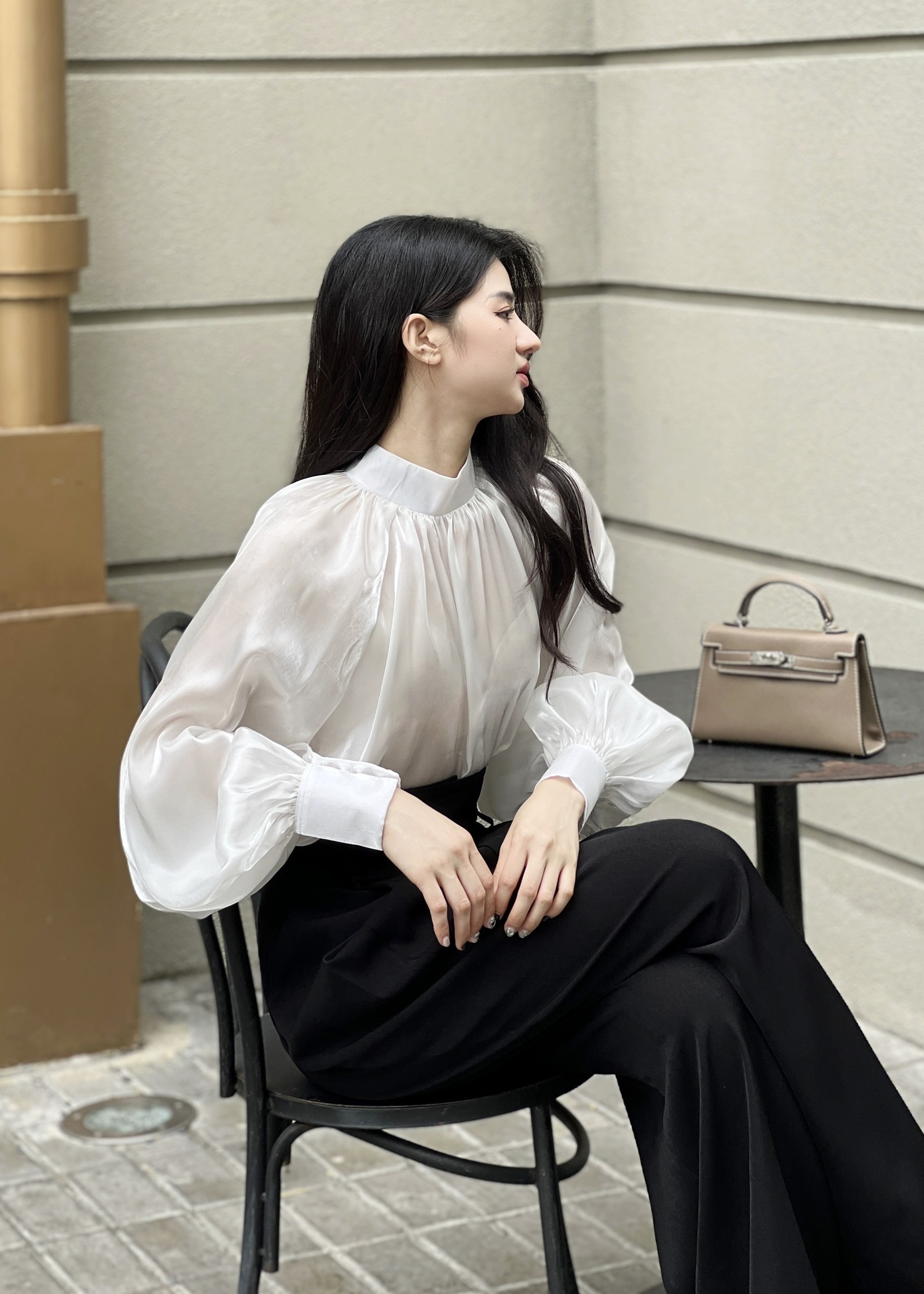 VELLE DESIGN quần Dari kiểu dáng thanh lịch cá tính chất cotton lụa hàn dày dặn sang trọng