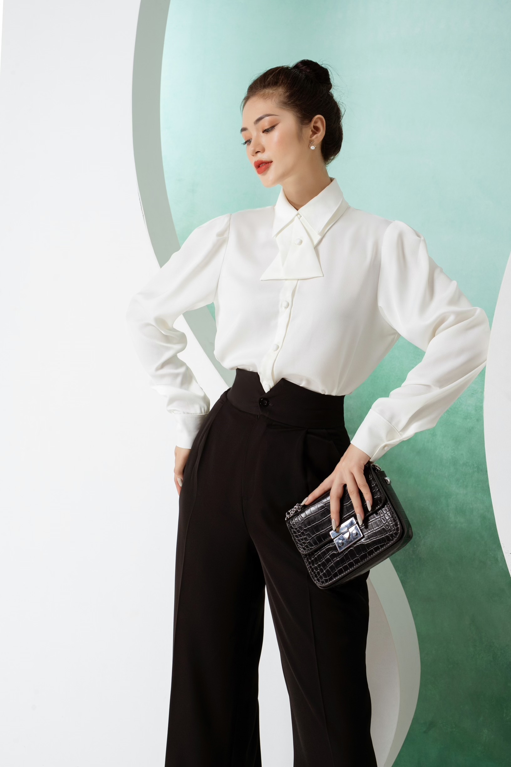 VELLE DESIGN Quần Vian công sở dày dặn, mượt mát không nhăn