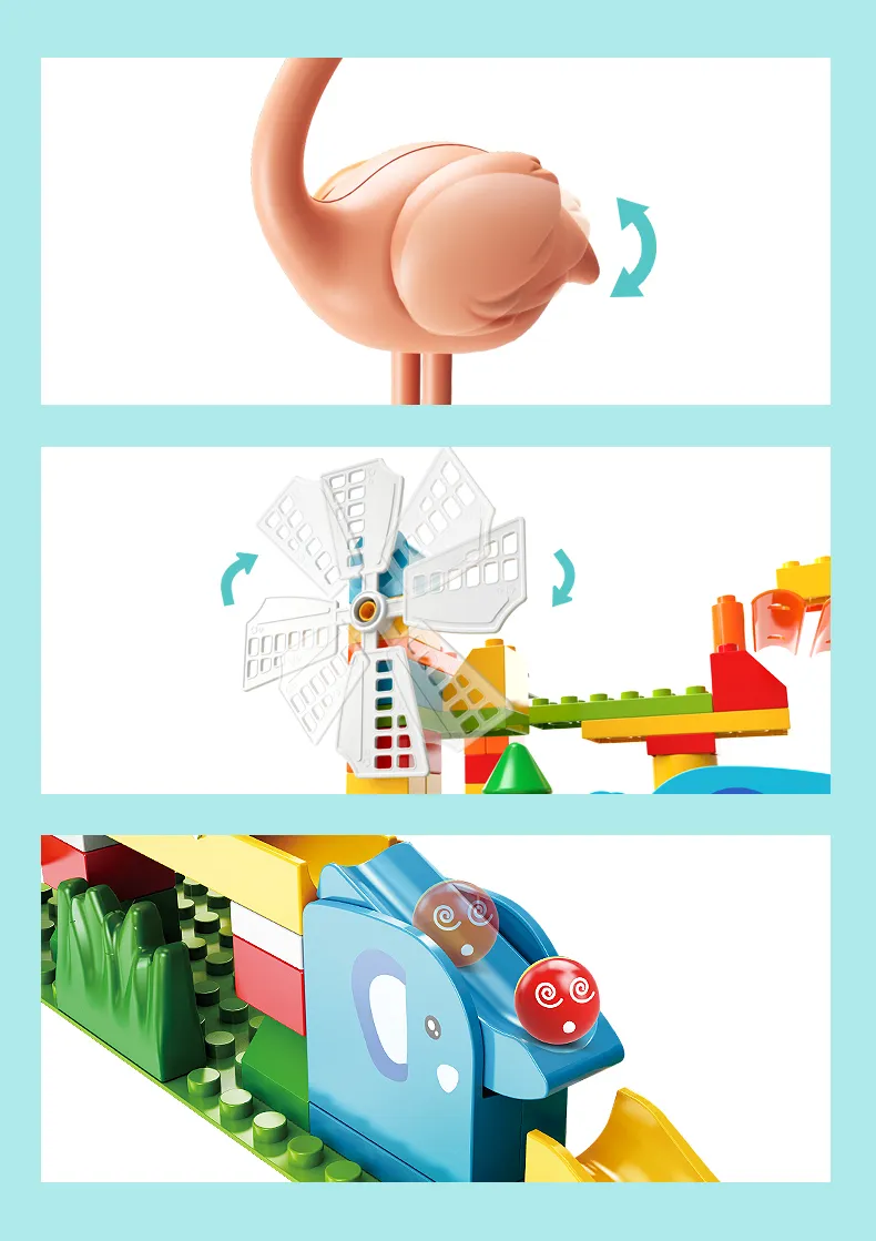 Đồ chơi Lego bộ lắp ghép phát triển tư duy khu vui chơi âm nhạc Xylophone 171 chi tiết hàng Feelo chính hãng-FL1675