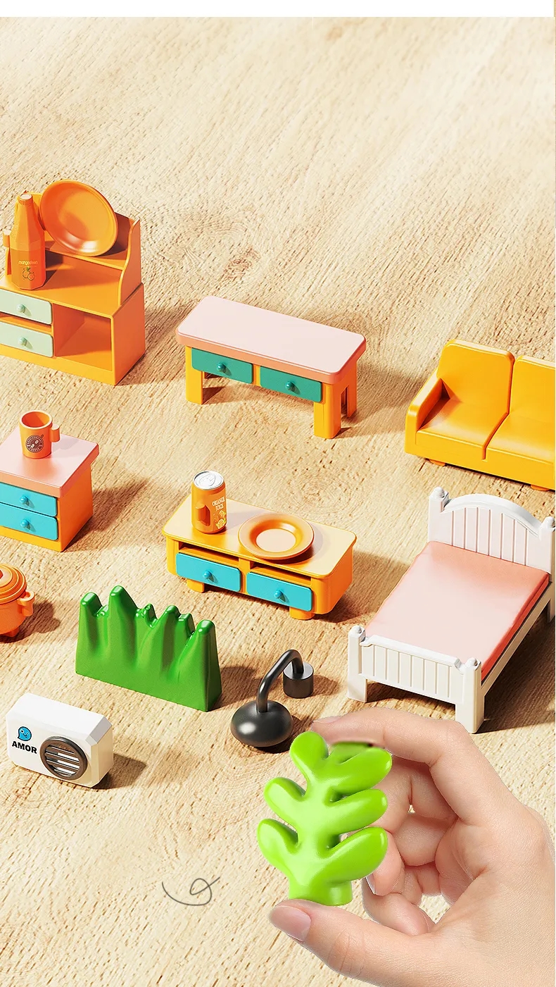 Đồ chơi Lego bộ lắp ghép Lego ngôi nhà búp bê 3 tầng cho trẻ em với thương hiệu Feelo chính hãng - 186 chi tiết .