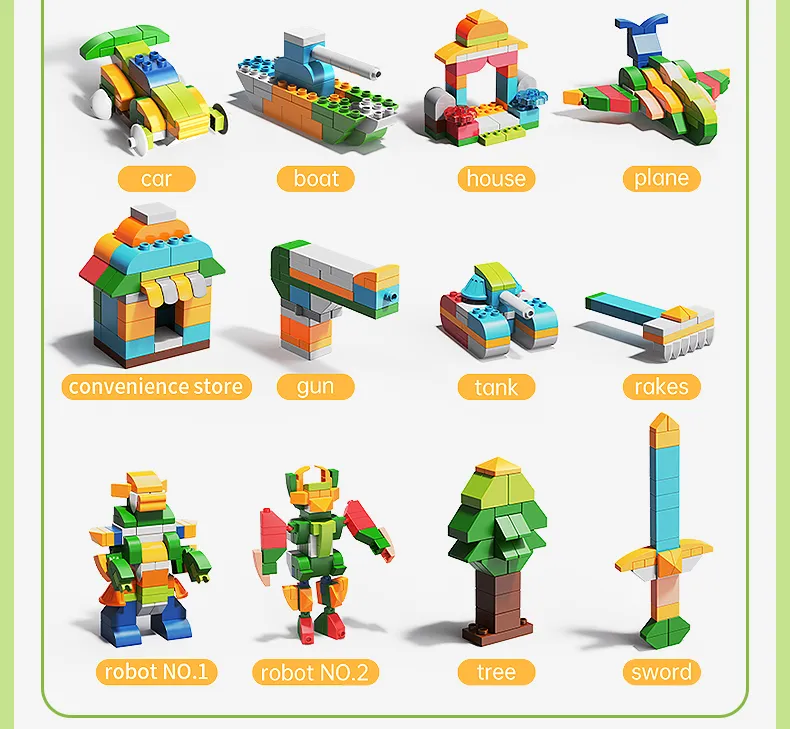 Đồ chơi Lego bộ lắp ghép phát triển tư duy các con vật 462 chi tiết FL1696