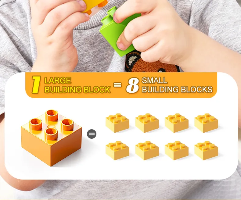 Đồ chơi Lego bộ lắp ghép phát triển tư duy các con vật 462 chi tiết FL1696
