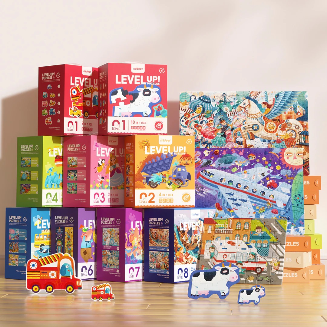 Đồ chơi xếp hình Mideer puzzle level up