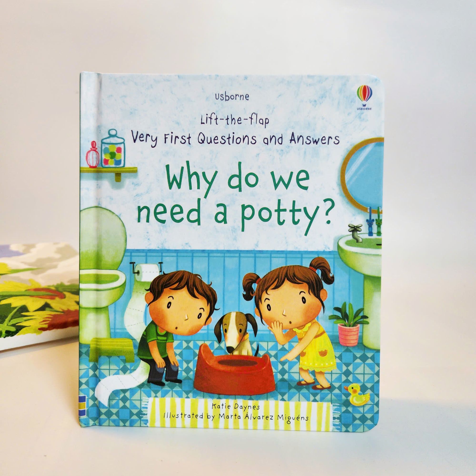 Usborne Lift-the-flap Very First Questions and Answers, sách lật mở khám phá cho bé
