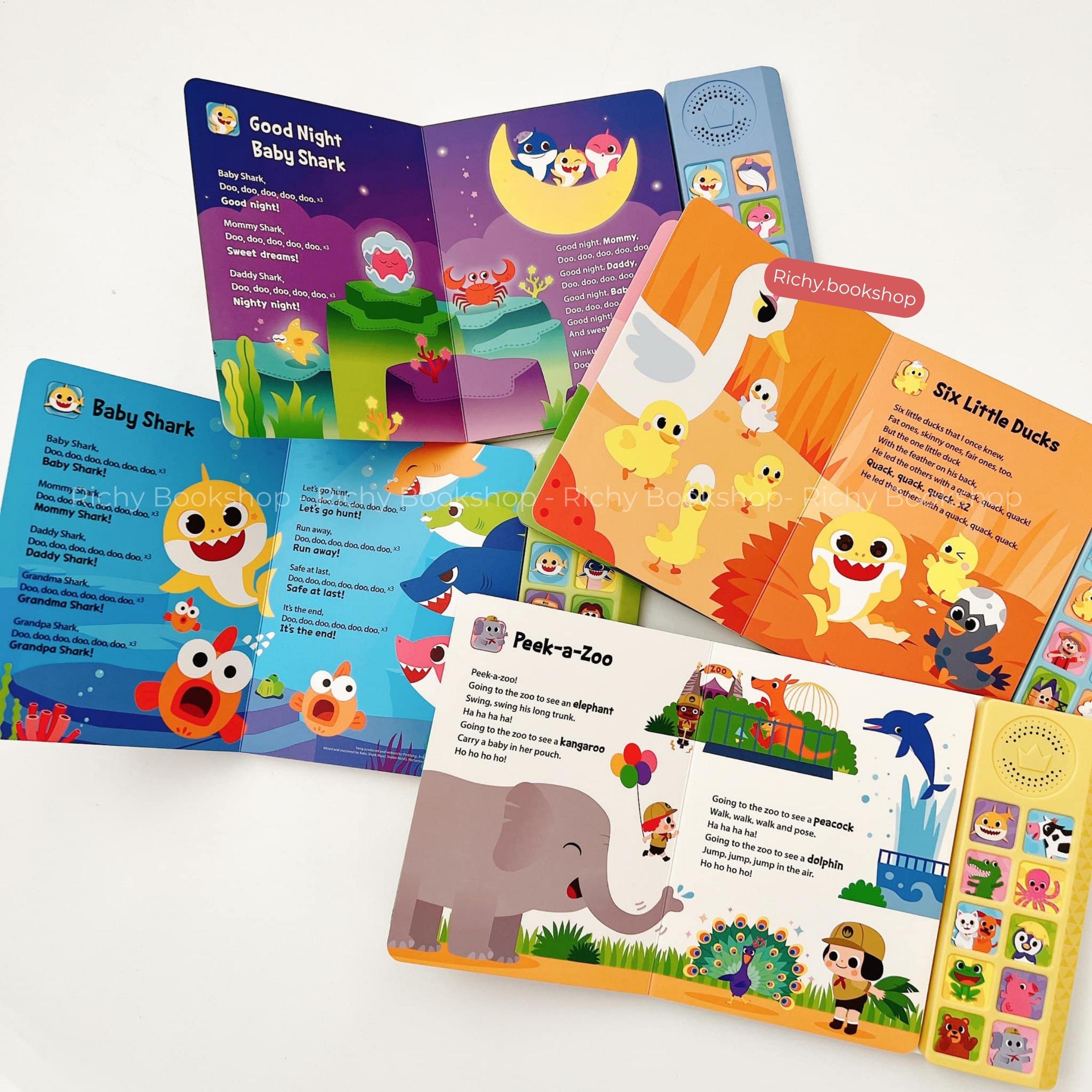 Sách Âm Nhạc Baby Shark Pinkfong