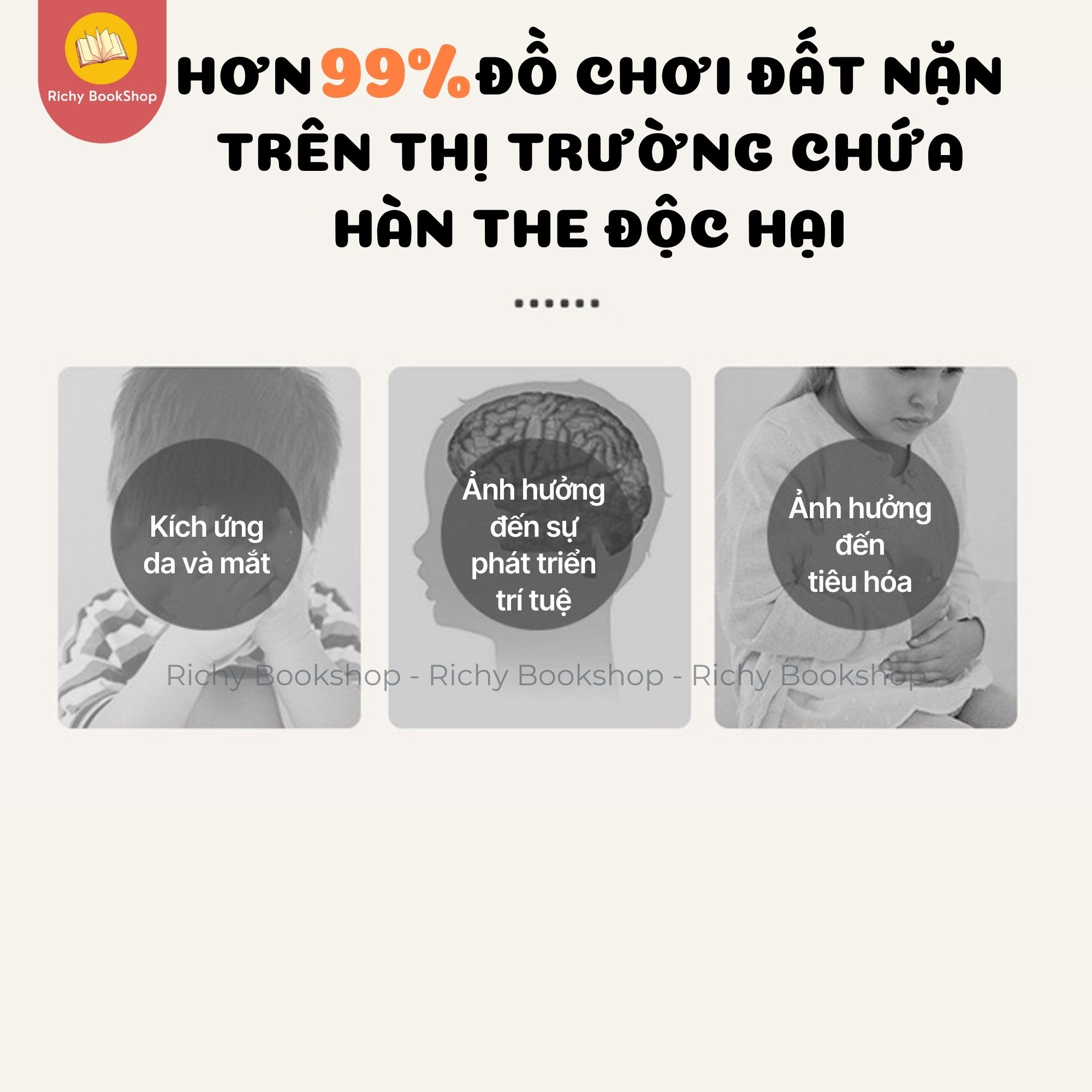 [DÙNG 1 LẦN] Đất Nặn, Đất Sét Cao Cấp Không Hàn The - Mideer Borax Free Clay
