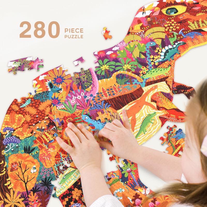 Đồ Chơi Xếp Hình Nghệ Thuật Về Động Vật - Mideer Large animal shaped puzzle