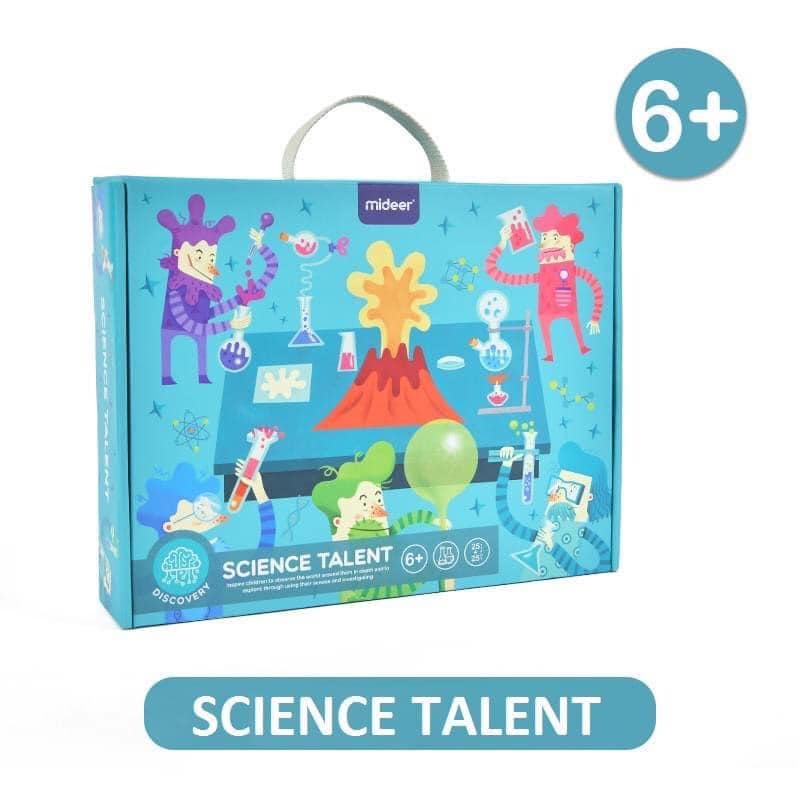 [HD TIẾNG VIỆT] Đồ Chơi Khoa Học 50 Thí Nghiệm MIDEER Science Talent Trẻ 6+