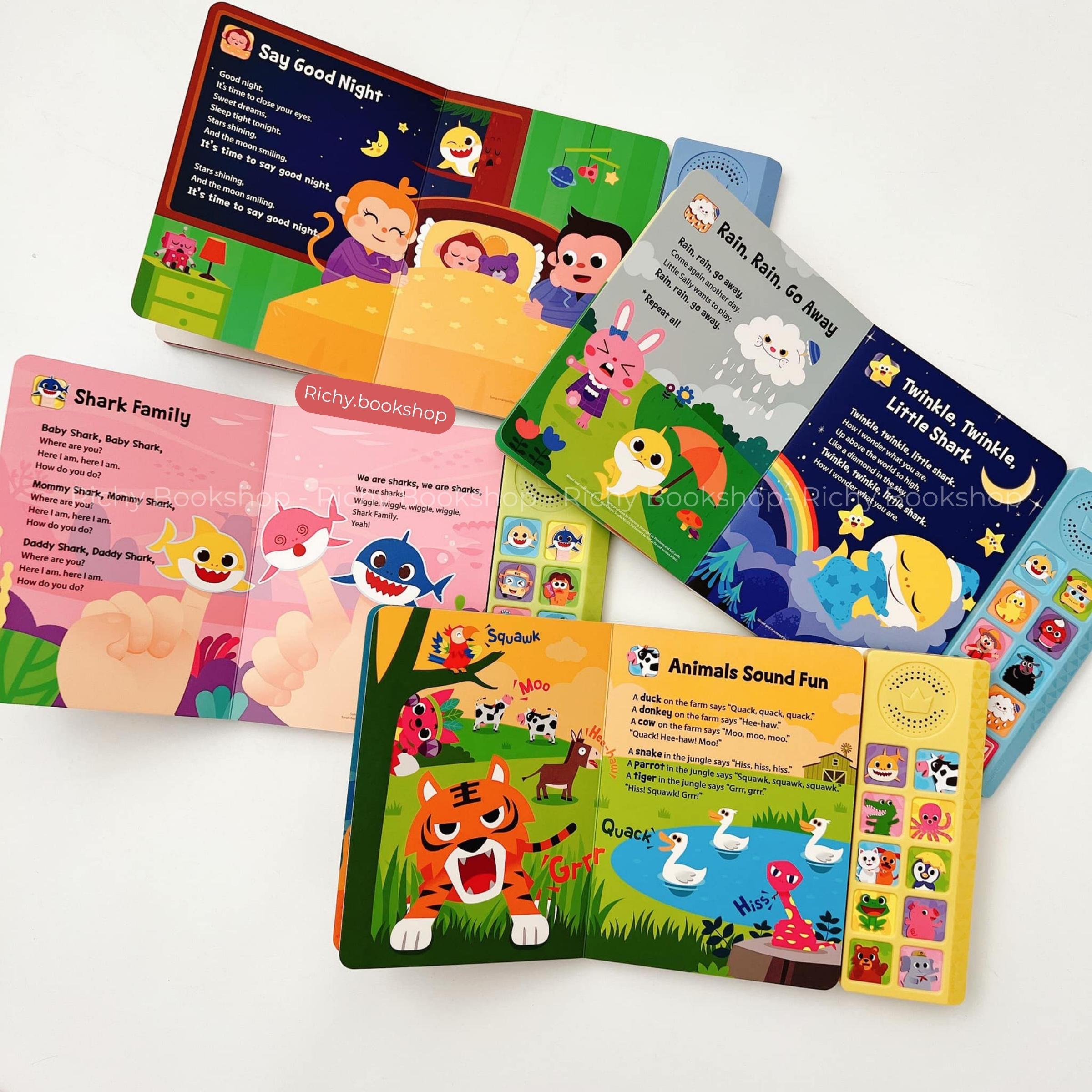 Sách Âm Nhạc Baby Shark Pinkfong