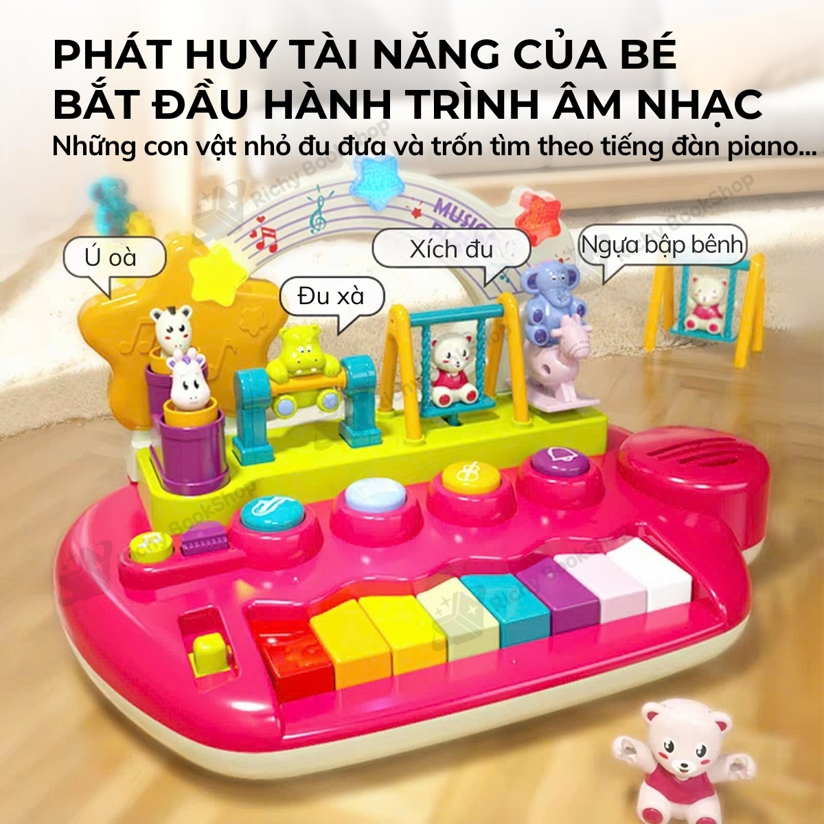 Đồ chơi đàn piano phát nhạc hãng Goodway