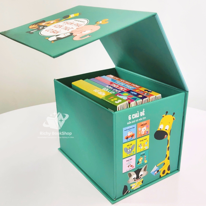 Bộ tủ sách đầu đời của bé - Khám phá kiến thức cơ bản | Khởi đầu hoàn hảo cho hành trình học hỏi của trẻ