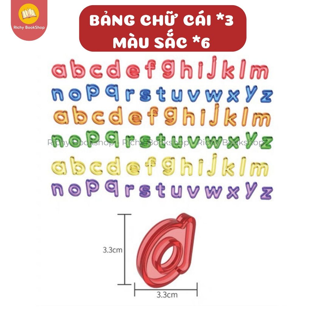 Đồ chơi Giúp Bé Làm Quen Chữ Cái, Tập Đánh Vần - Paico Rainbow Letters