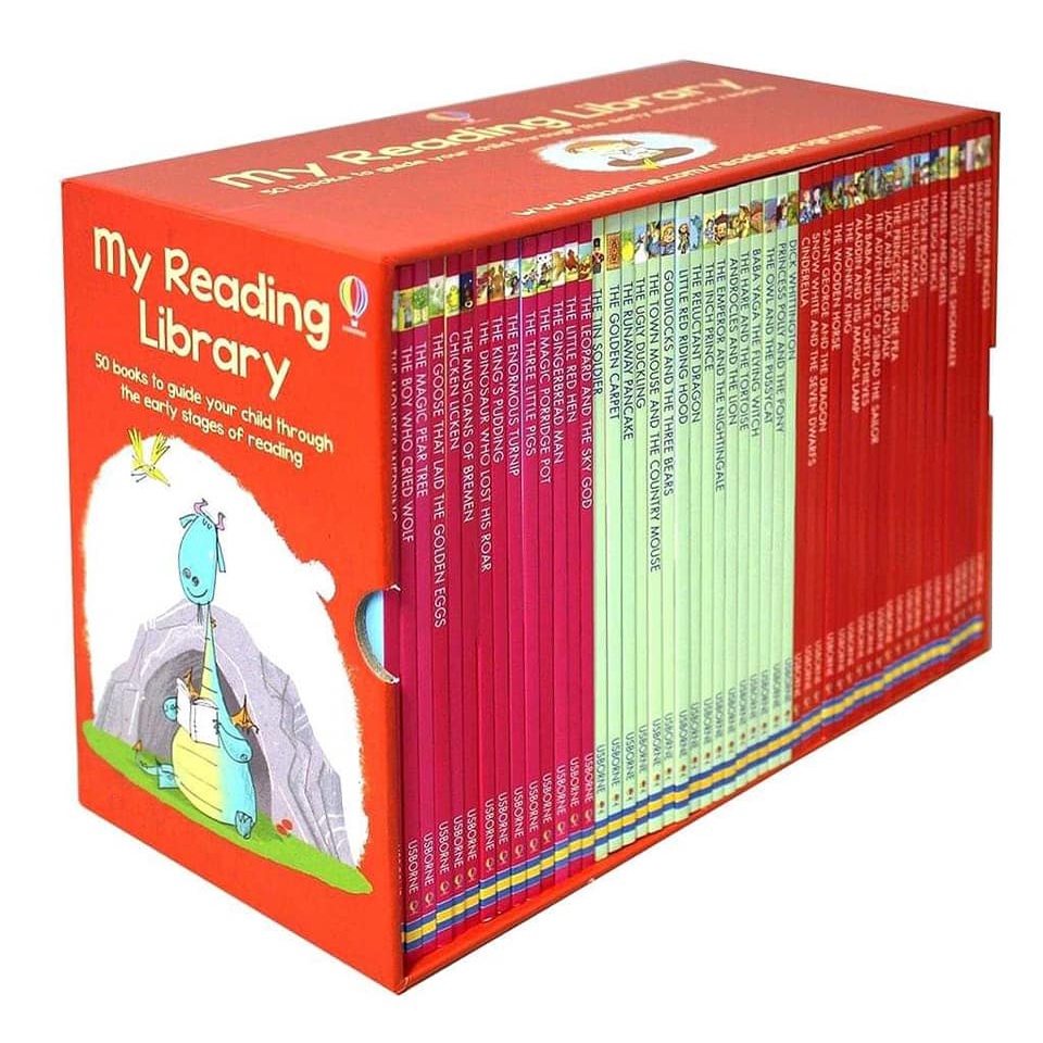 Sách - The Usborne Reading Collection - Bộ vàng 40 quyển kèm file nghe
