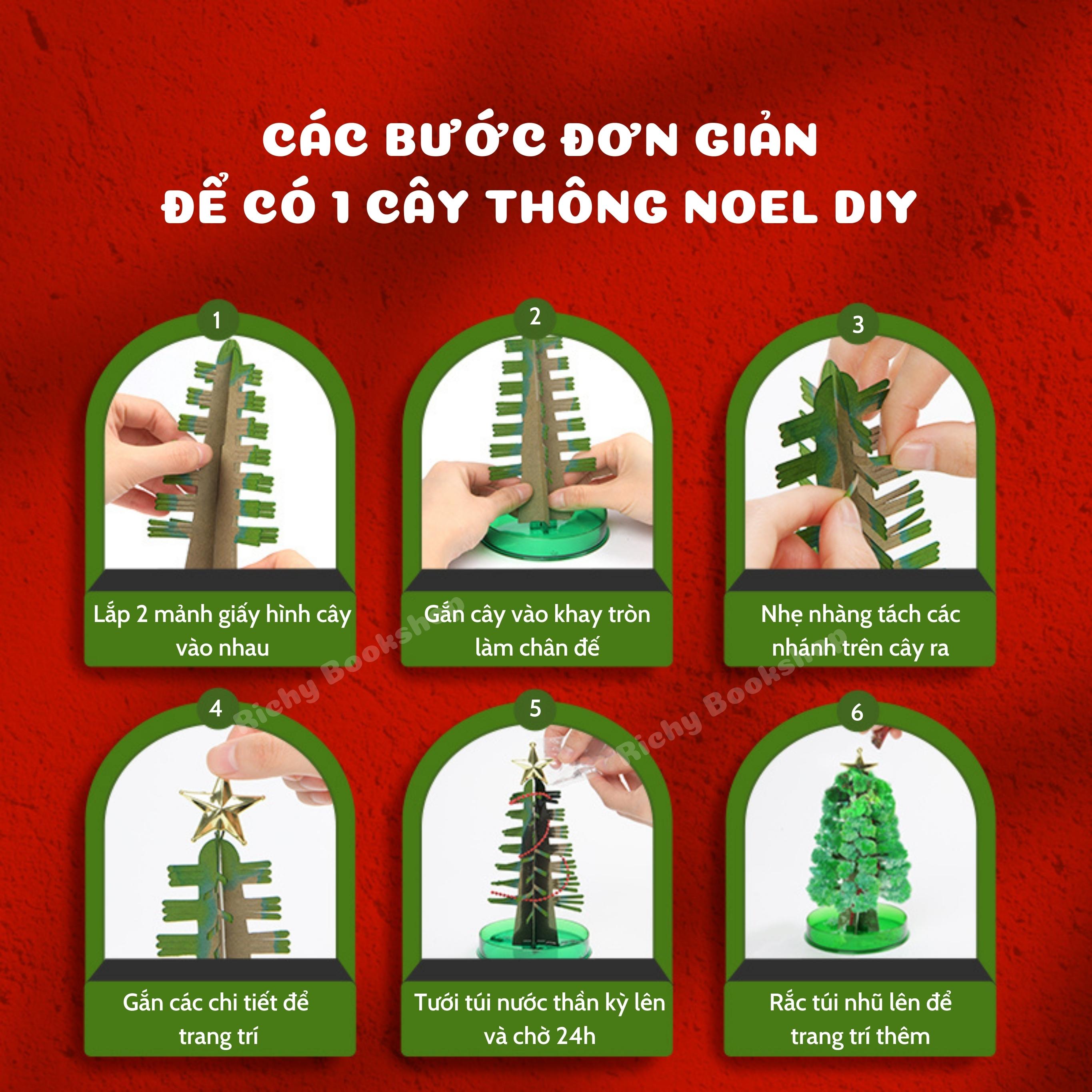 Cây Thông Noel Thần Kì DIY - Mideer Magic Christmas Tree