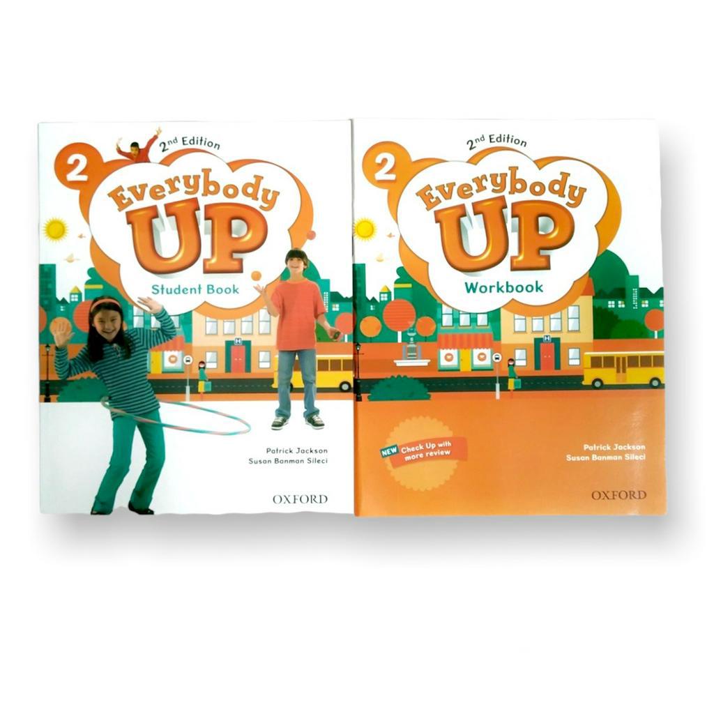 Everybody Up bản 2nd Edition - trọn bộ 2 cuốn (WB + SB) kèm file nghe