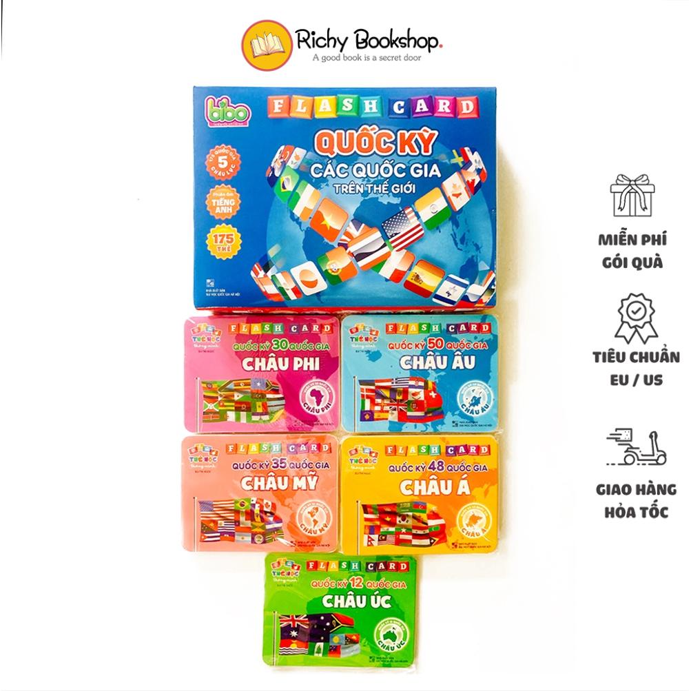 Flashcard Quốc kỳ - Cờ các quốc gia trên thế giới