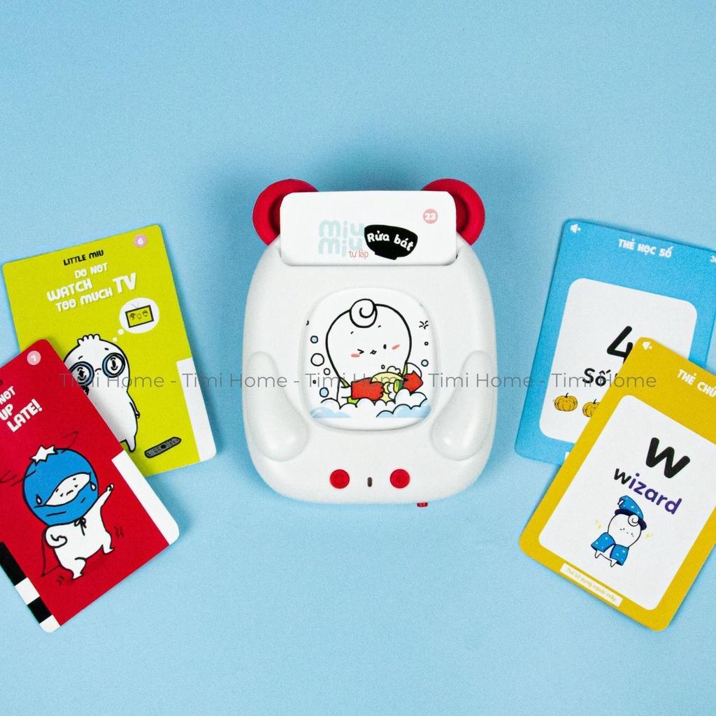 Máy Đọc Truyện Miu Bé Nhỏ - Song ngữ Anh-Việt (Bảo hành 6 tháng)