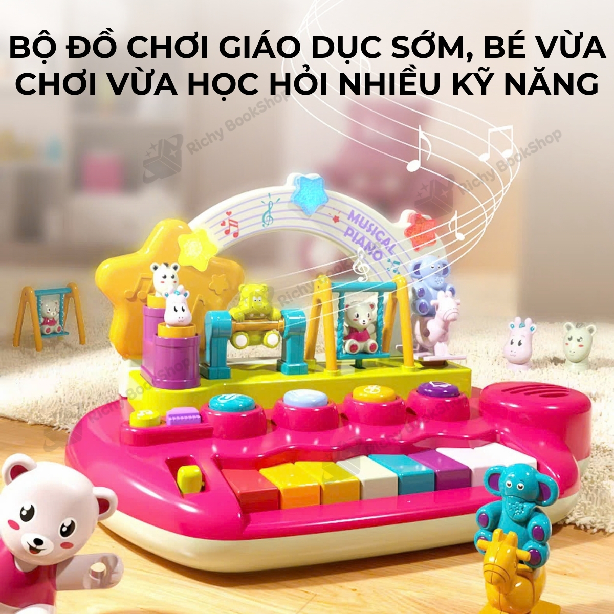 Đồ chơi đàn piano phát nhạc hãng Goodway