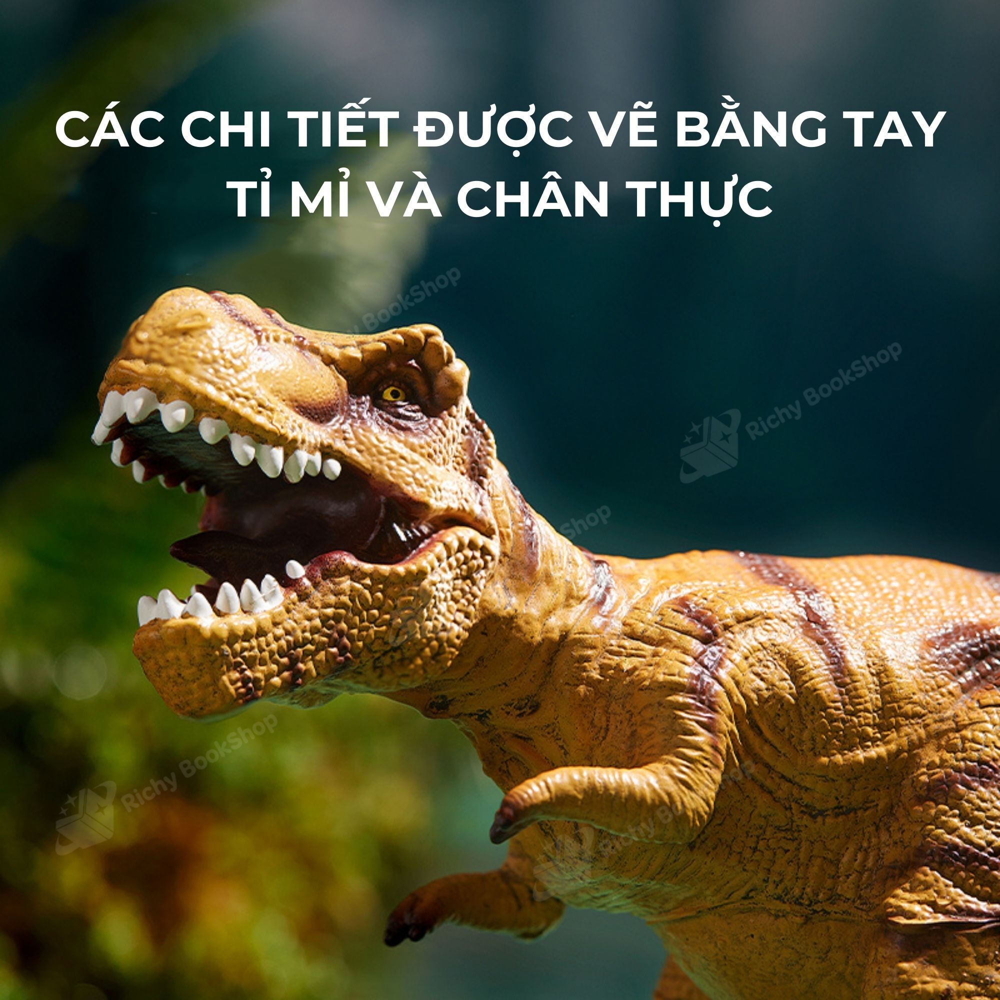 Mô Hình Khủng Long Kỷ Jurassic Size Lớn Cao Cấp, Tyrannosaurus Rex, Triceratops, Stegosaurus, Ankylosaurus