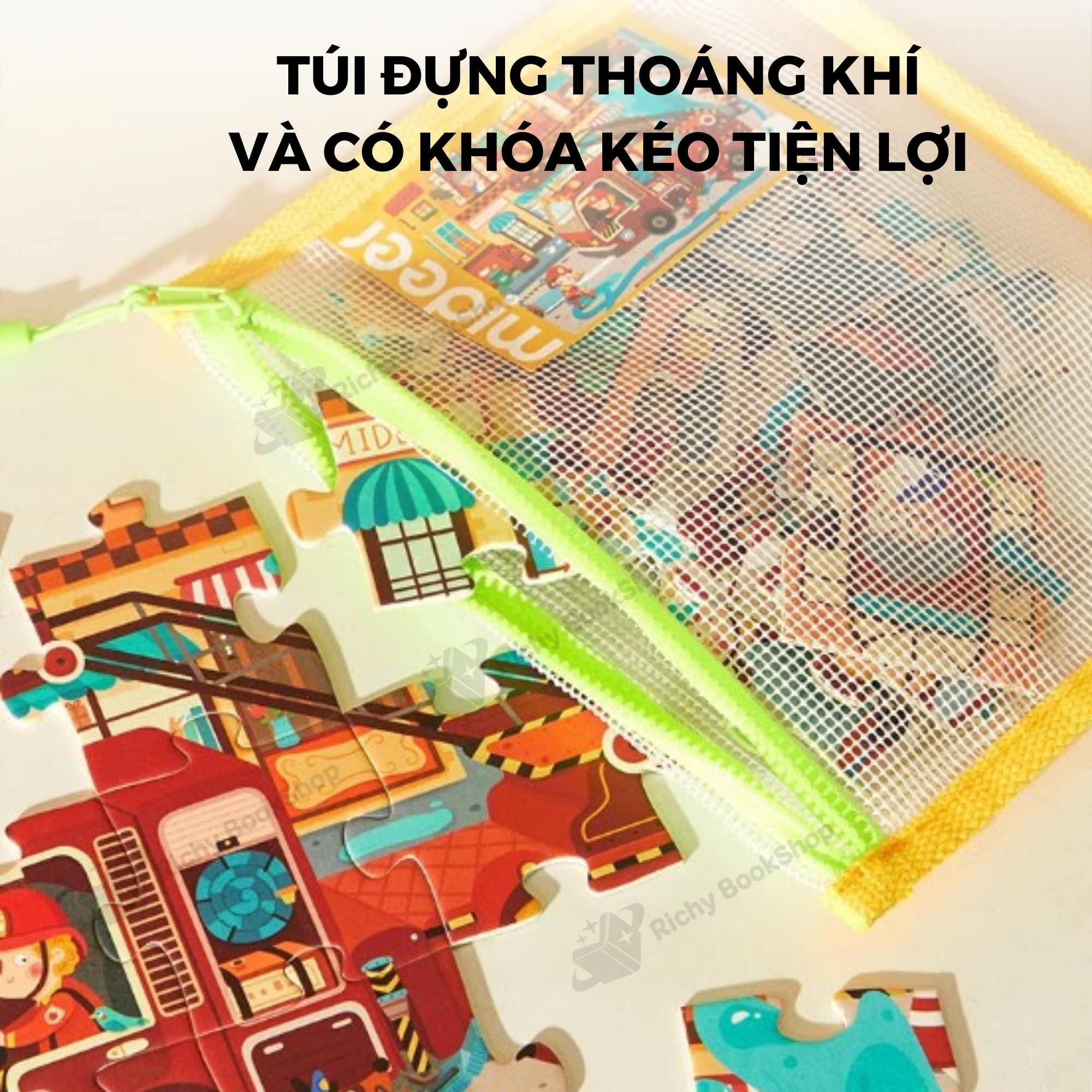 Xếp Hình 8 Cấp Độ MIDEER Puzzle Level Up