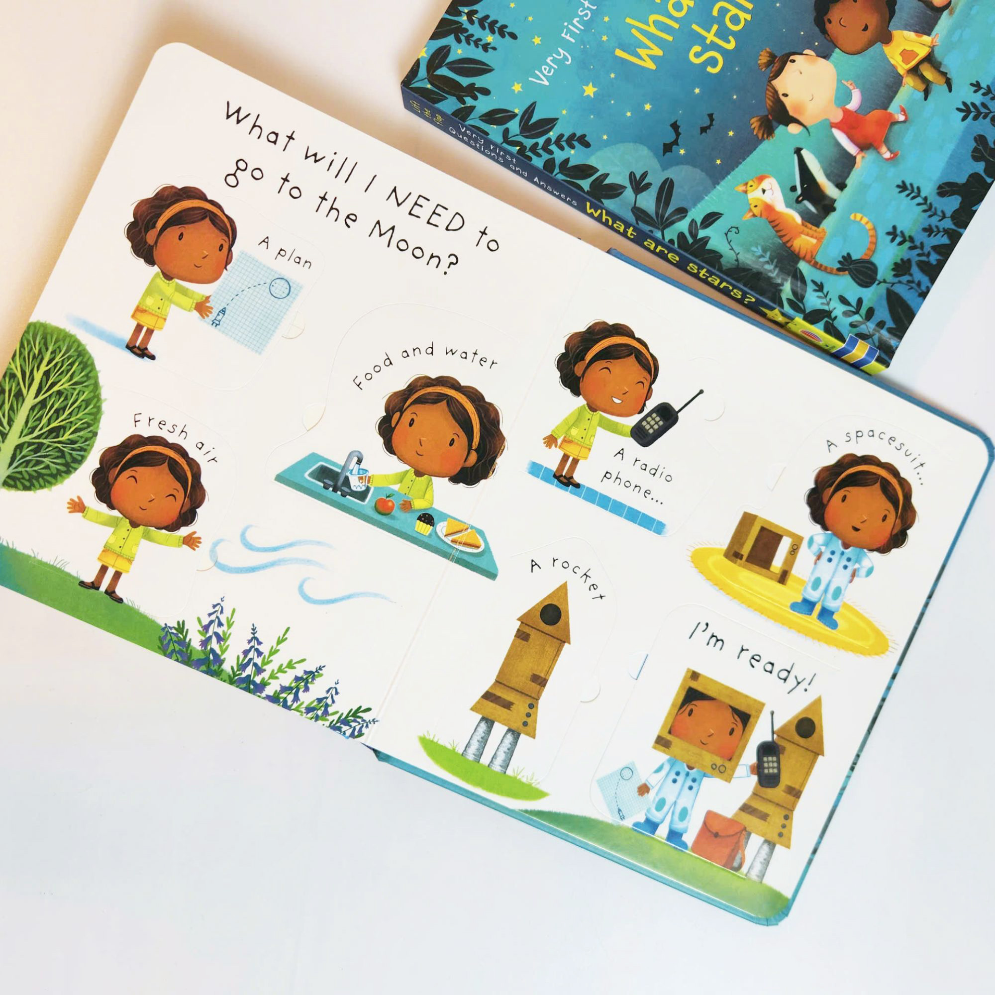 Usborne Lift-the-flap Very First Questions and Answers, sách lật mở khám phá cho bé
