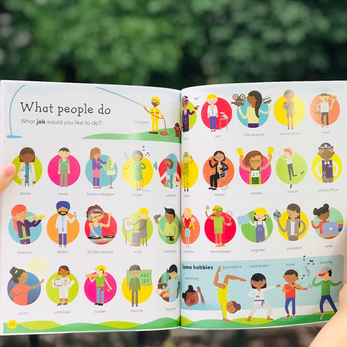 Sách 1000 Useful Words - Sách học từ vựng cho bé kèm file nghe