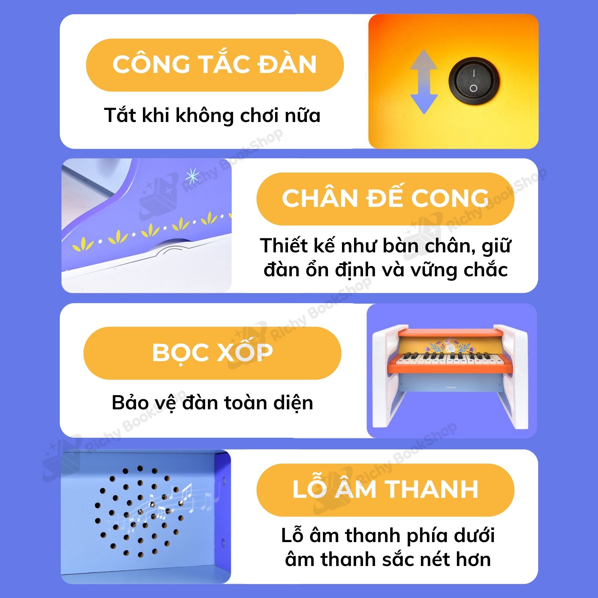 Mideer Piano – Đàn Piano Bằng Gỗ Cho Bé: Món Quà Hoàn Hảo Kích Thích Tài Năng Âm Nhạc