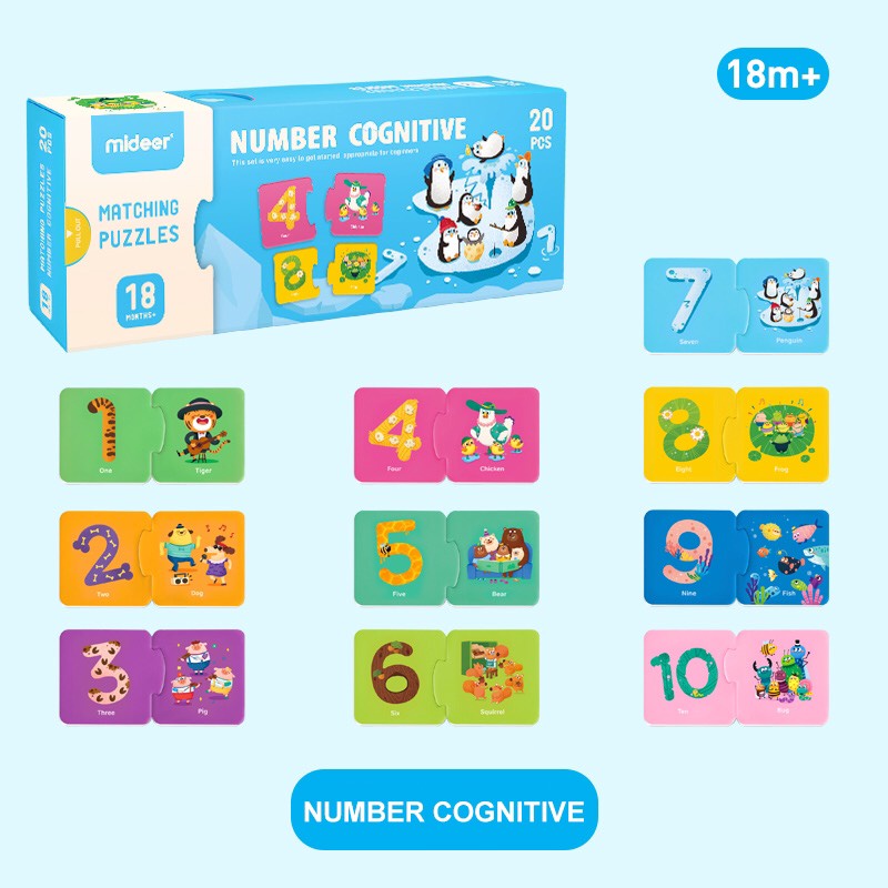 Đồ Chơi Xếp Hình Mideer Matching Puzzles