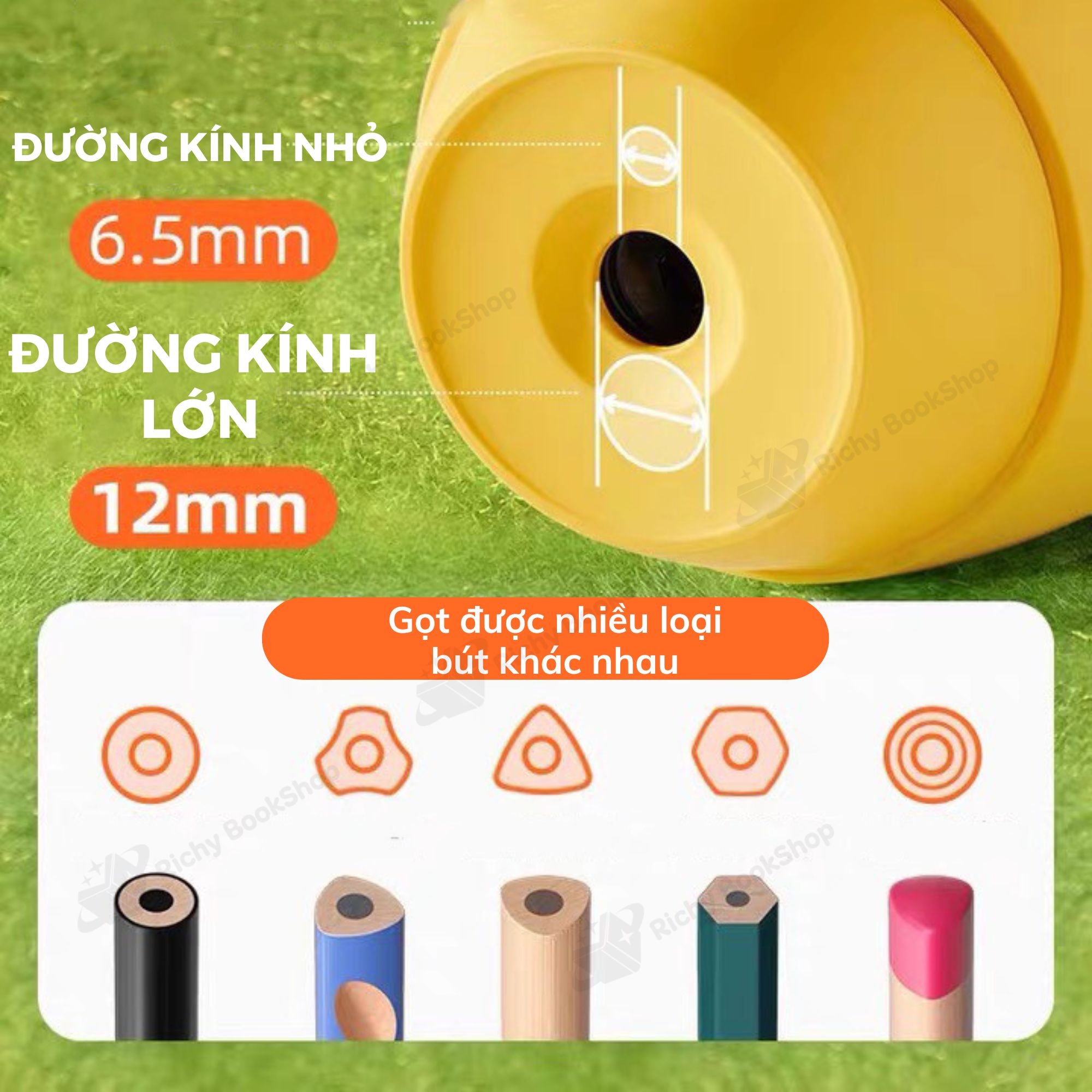 Máy gọt bút chì tự động bằng điện Mideer Automtic Pencil Sharpener