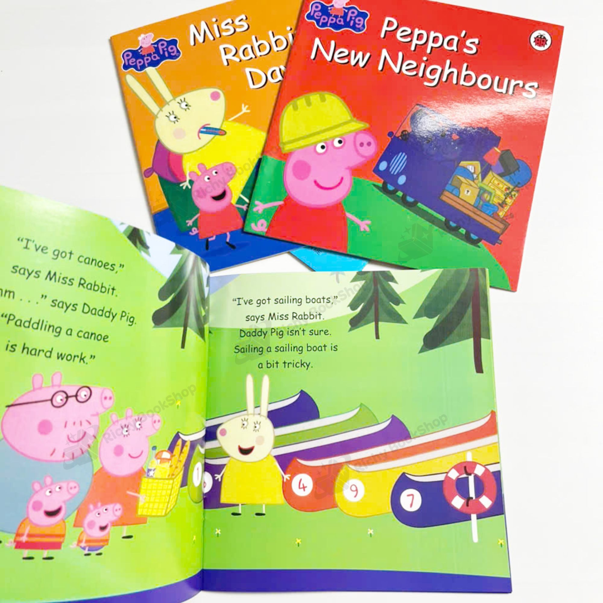 Bộ Truyện Tiếng Anh Peppa Pig 10 Cuốn – Tặng túi vải và file nghe