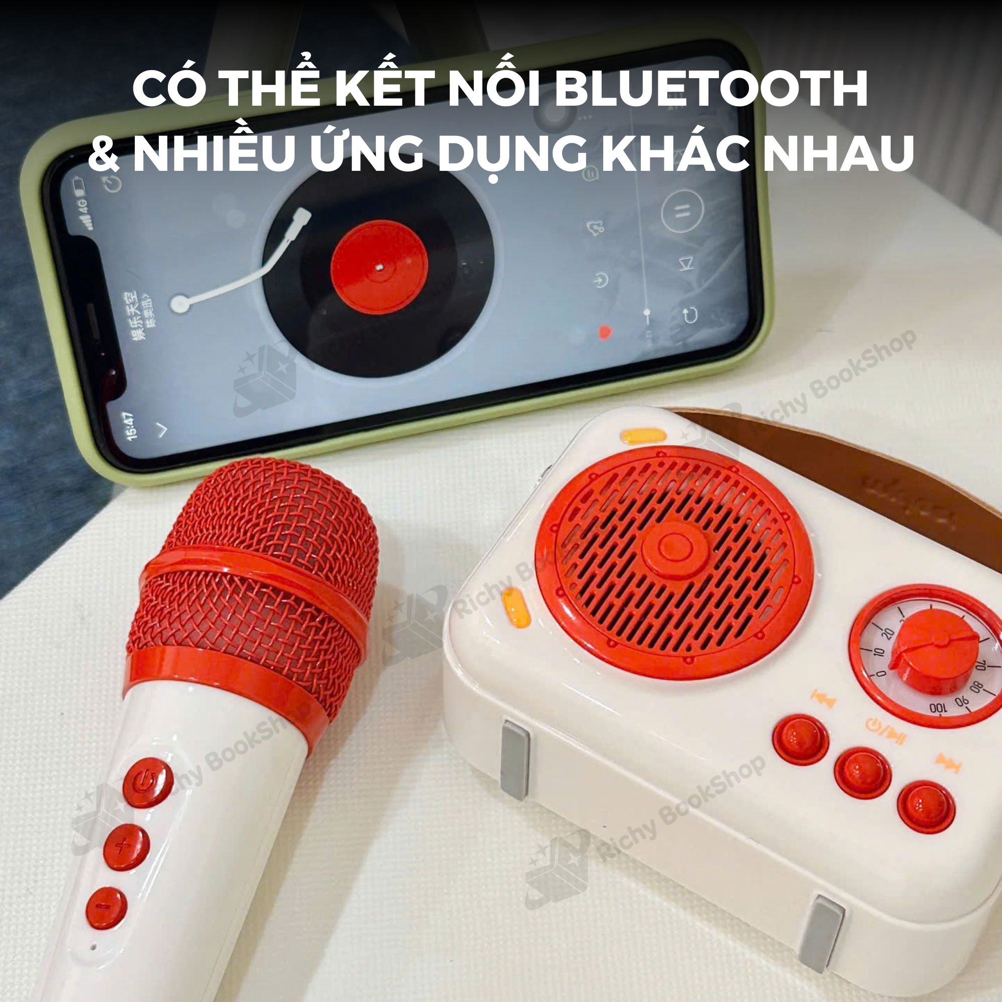 Mideer Versatile Singalong Microphone – Micro Karaoke Đa Năng Cho Bé Thỏa Sức Ca Hát
