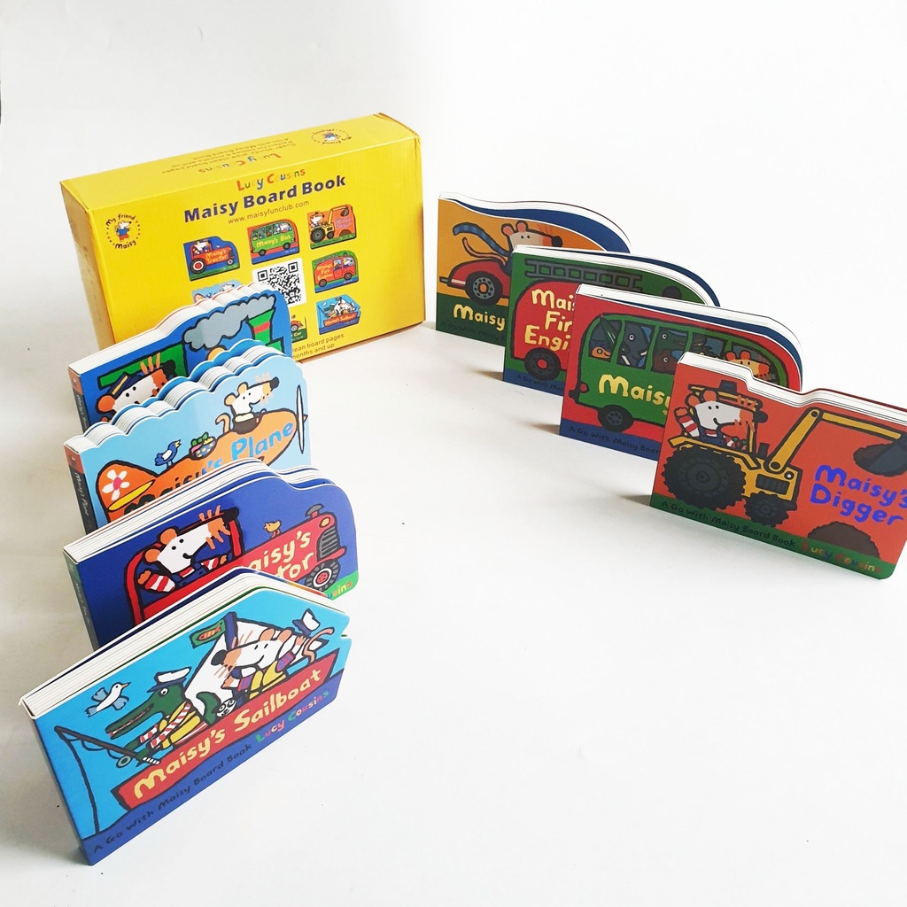 Bộ Maisy Board Books 8 Cuốn - miễn phí file nghe mp3