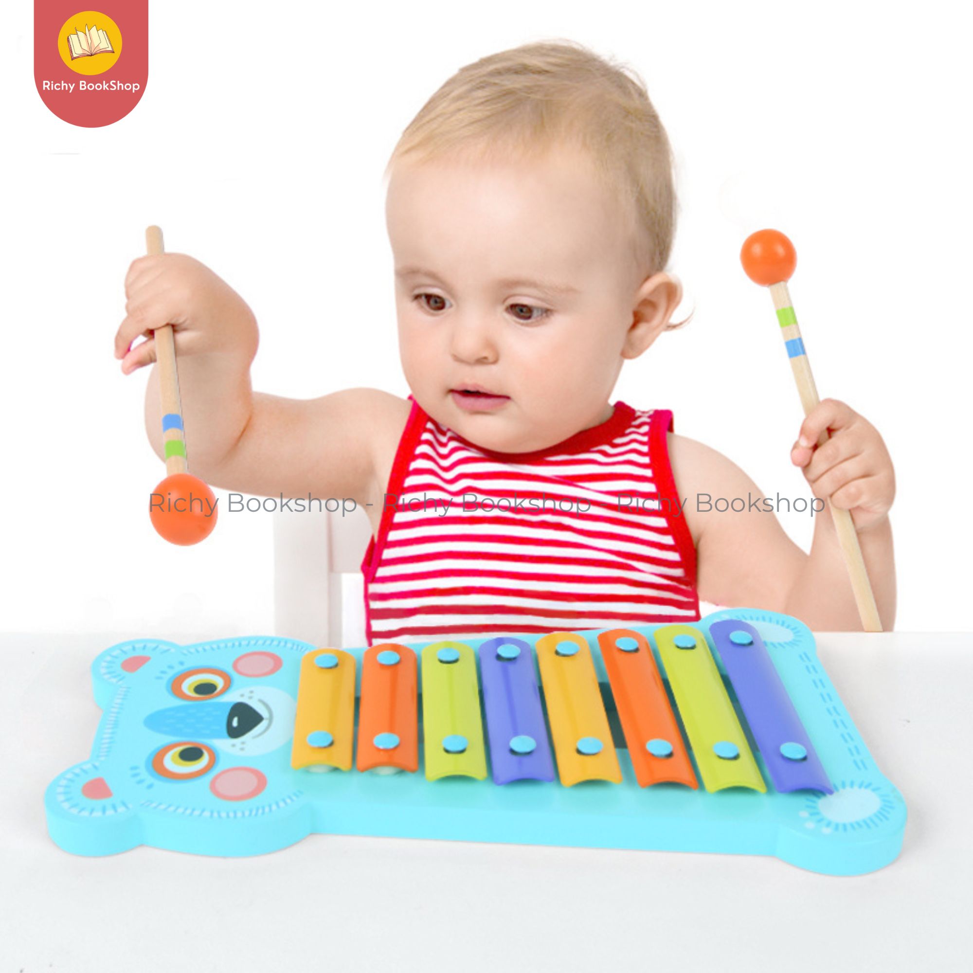 Đàn Mộc Cầm 8 Thanh Mideer Metallophone