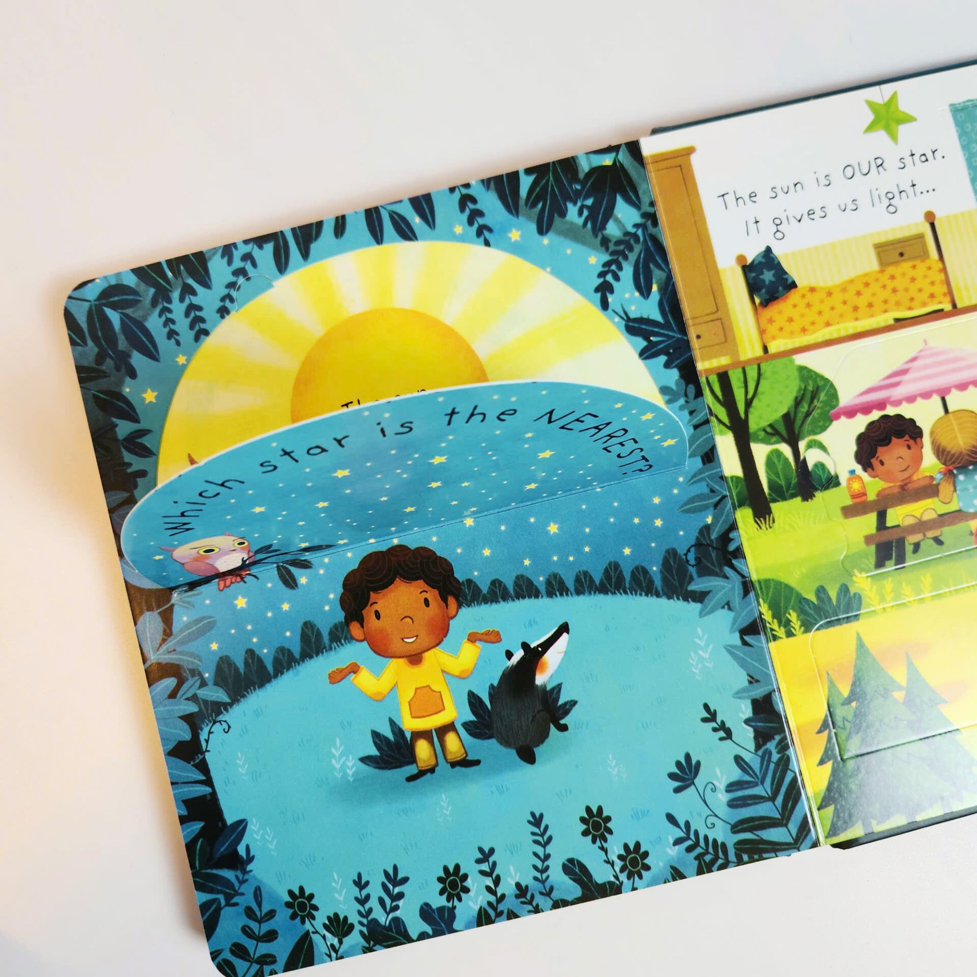 Usborne Lift-the-flap Very First Questions and Answers, sách lật mở khám phá cho bé