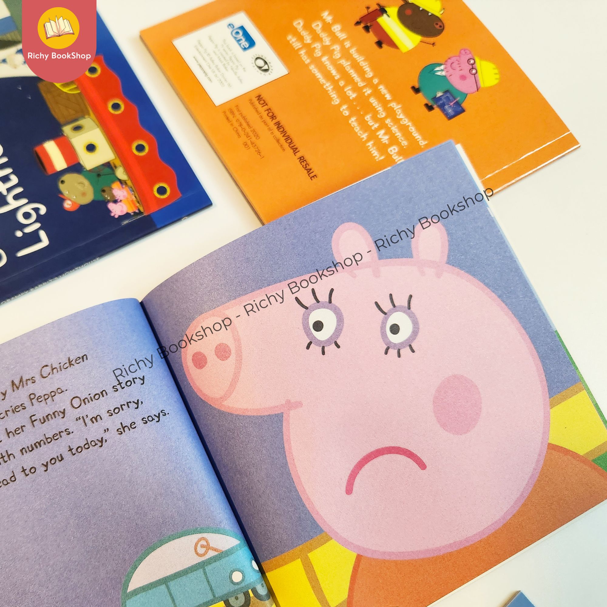 Bộ Peppa Pig vàng - The Incredible Peppa Pig Storybooks Collection - Bộ 50 cuốn nhập khẩu kèm file nghe