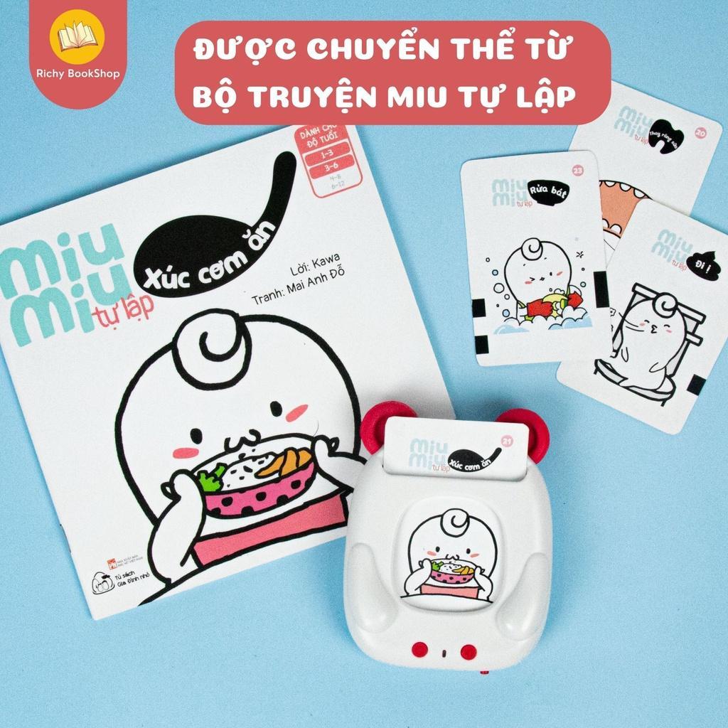 Máy Đọc Truyện Miu Bé Nhỏ - Song ngữ Anh-Việt (Bảo hành 6 tháng)