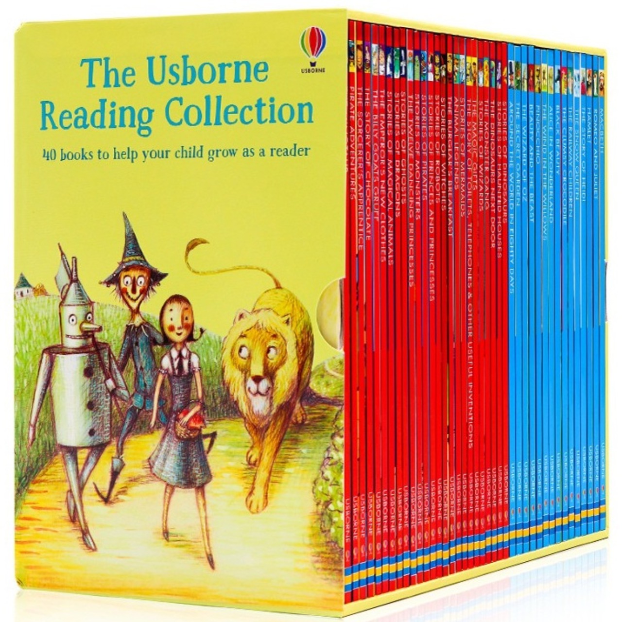 Sách - The Usborne Reading Collection - Bộ vàng 40 quyển kèm file nghe
