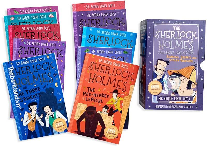 Bộ Trinh thám Sherlock Homes tím (Series 1) nhập khẩu