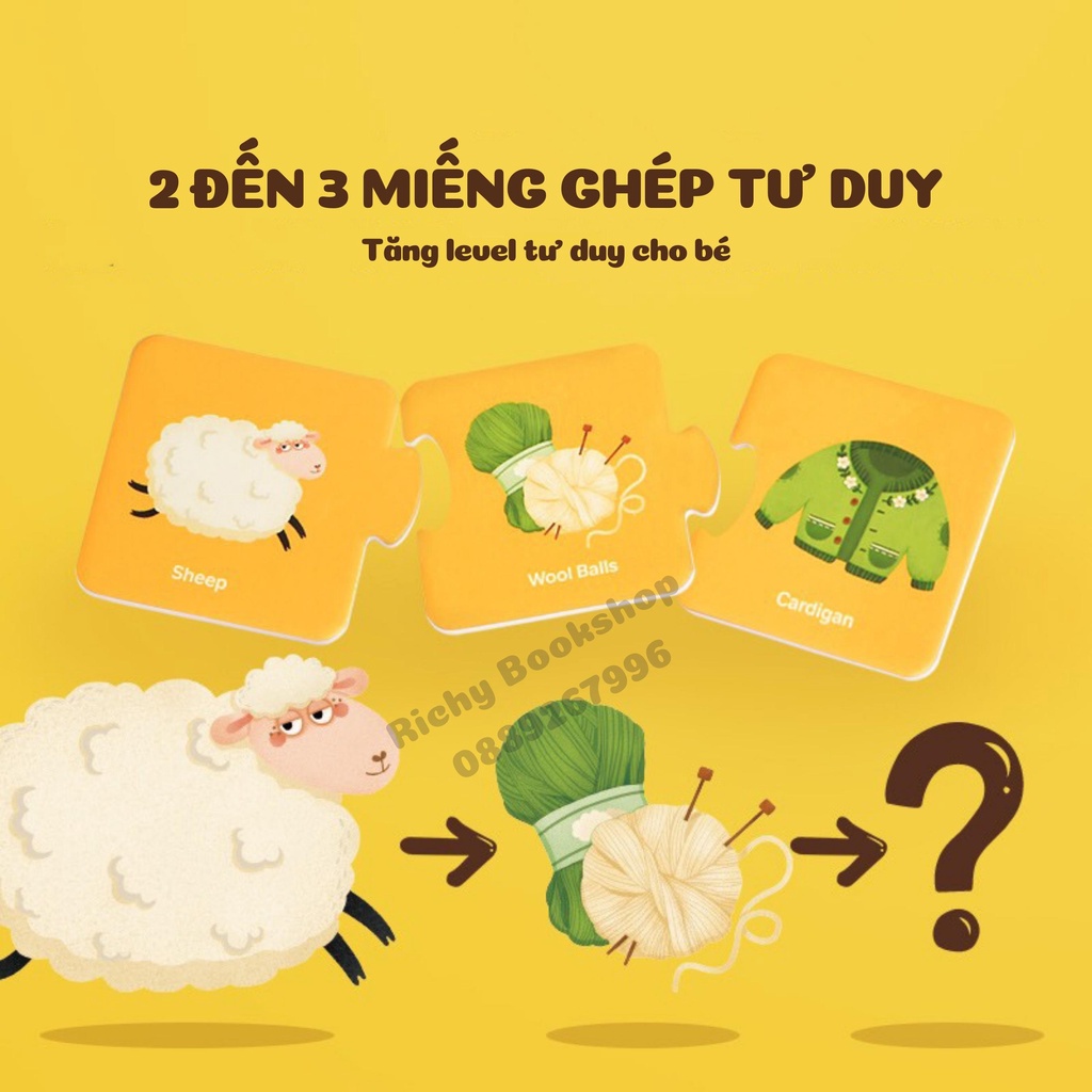 Đồ Chơi Xếp Hình Mideer Matching Puzzles