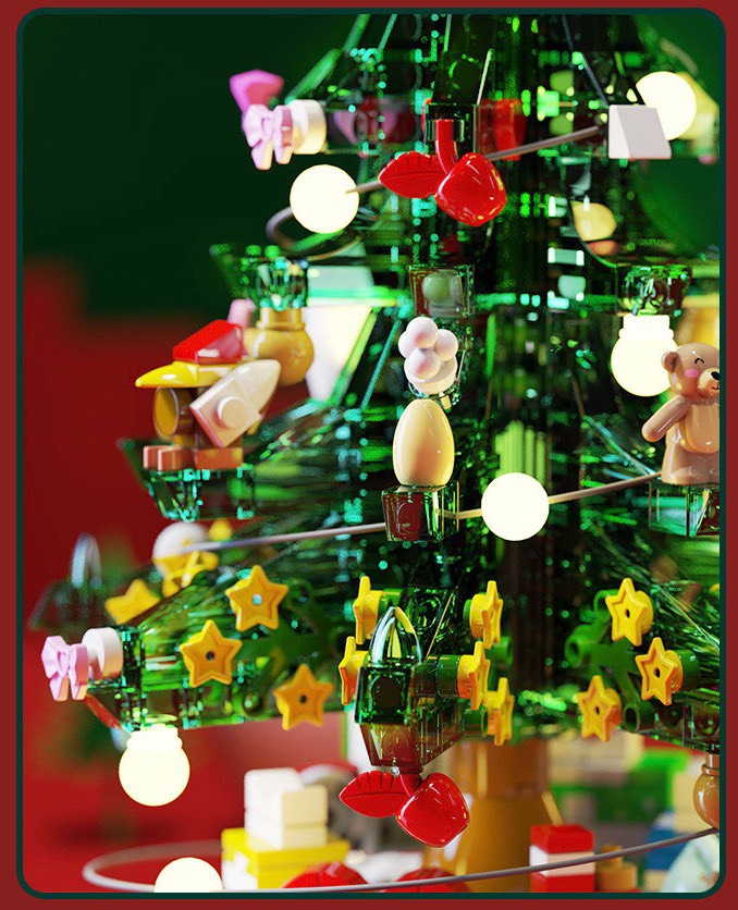 Lego Hộp nhạc cây thông noel - Sembo