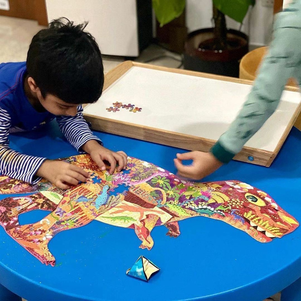 Đồ Chơi Xếp Hình Nghệ Thuật Về Động Vật - Mideer Large animal shaped puzzle