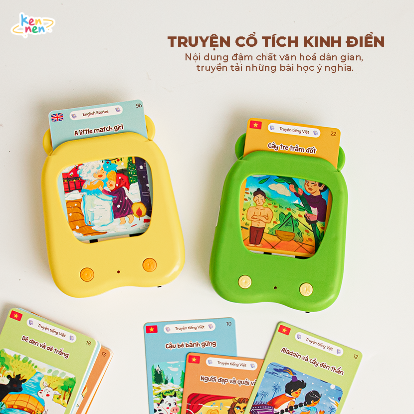 Máy Đọc Truyện Thơ Song Ngữ Kennen 100plus