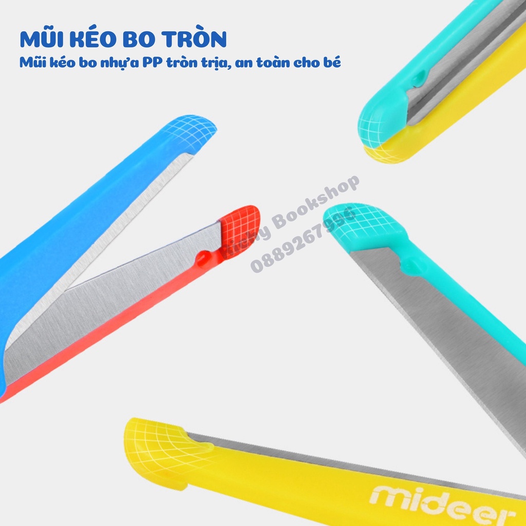 Kéo Cắt Thủ Công An Toàn Cho Bé - Mideer Kids Scissors