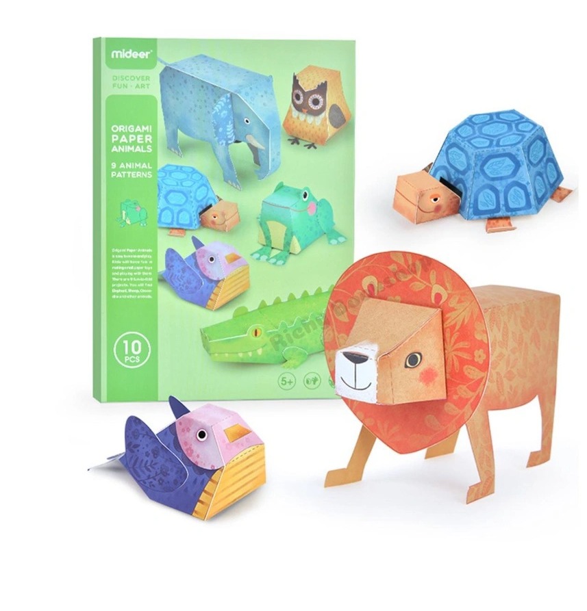 Giấy gấp Origami Các Con Vật - MIDEER ORIGAMI PAPER ANIMALS