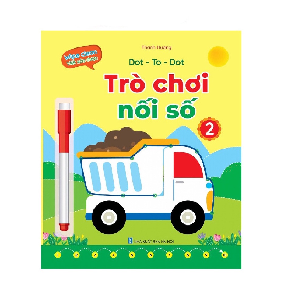 Sách - Bộ Vở Viết Xóa Được - Wipe Clean - Trò chơi phát triển trí tuệ bộ 04 cuốn