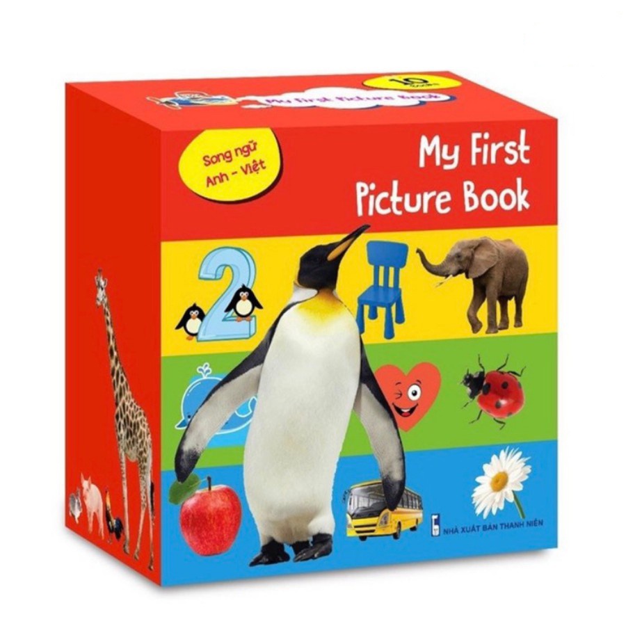 Sách Song Ngữ Anh - Việt - My First Picture Book - Thư viện hình ảnh đầu tiên cho bé (Kèm file nghe tiếng Anh)