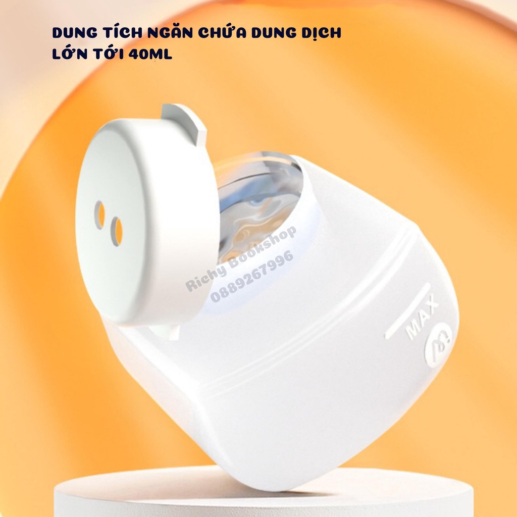 Máy Thổi Bong Bóng Tự Động Kèm Pin Và Dây Đeo Cho Bé - Monster Bubbles Mideer