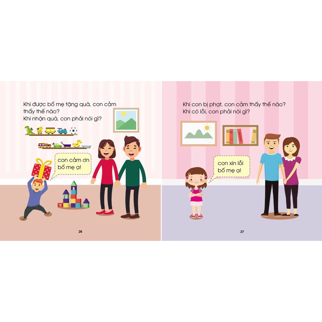 Mẹ hỏi bé trả lời giúp bé phát triển ngôn ngữ và giao tiếp (Bộ 3 cuốn)