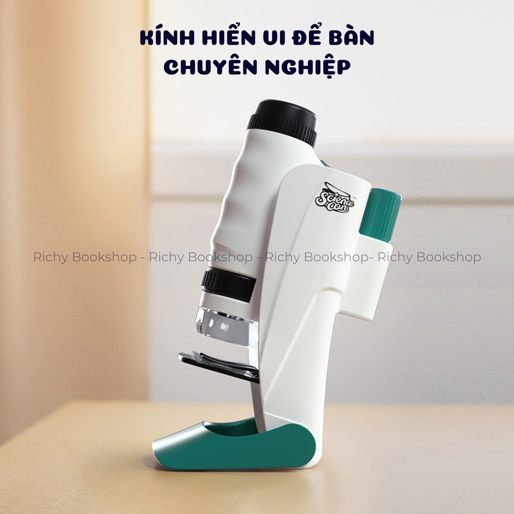 Kính Hiển Vi Cầm Tay Mini Cho Bé - Topbright Portable Microscope (Phóng đại từ 60-120 lần)