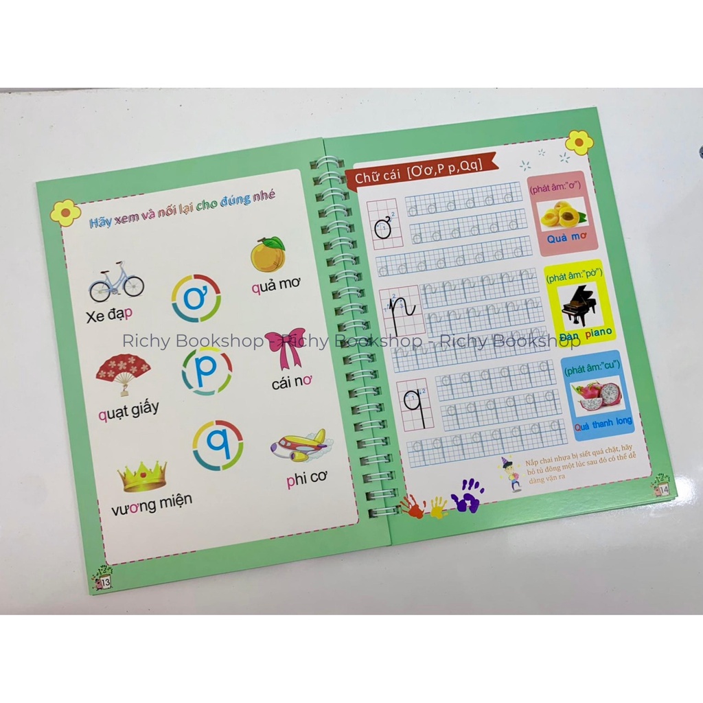 Bộ 3 Cuốn Luyện Viết Các Nét Cơ Bản, Chữ Đẹp, Số Đẹp